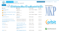 Desktop Screenshot of lagunajobs.net